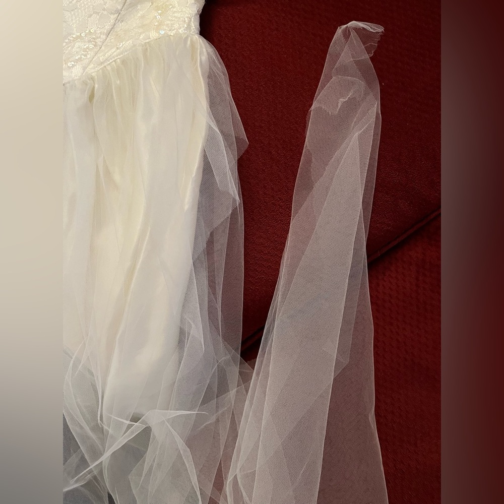 Gunne Sax Vintage Tulle Midi Dress - Picture 9 of 9